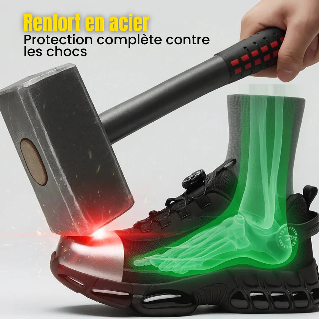 TECKRS™ MAX ONE S3 : Sécurité & Confort 12h Non-Stop
