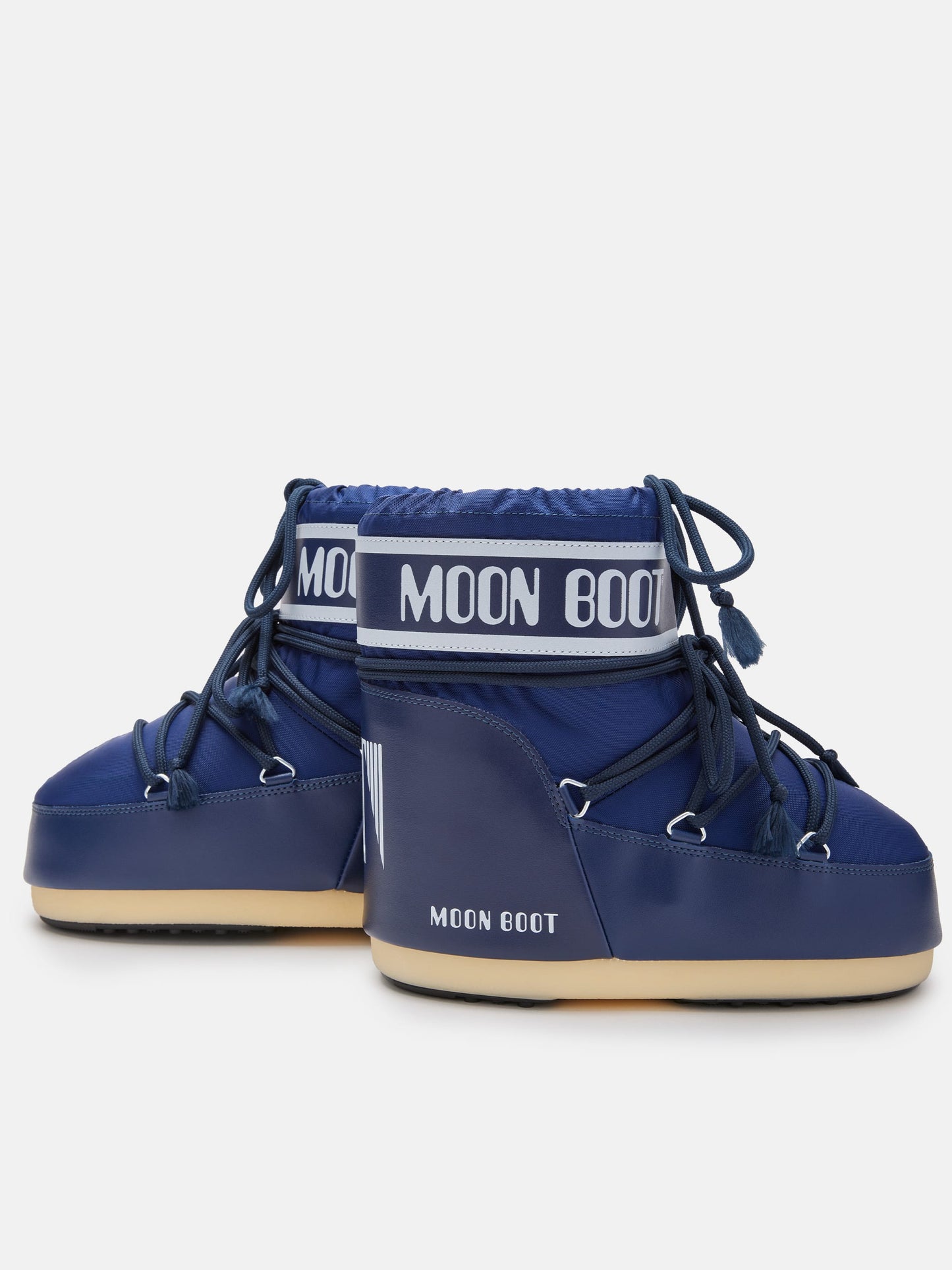ICON LOW BLUE NYLON BOOTS