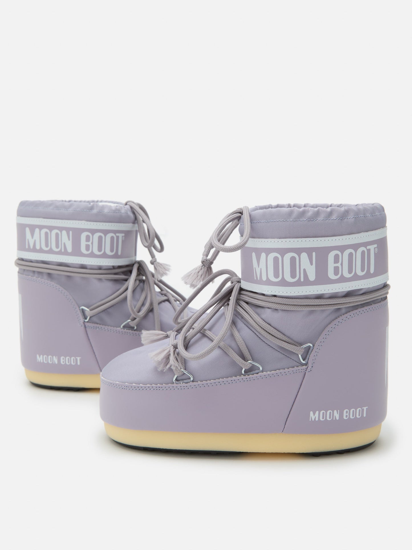 ICON LOW LILAC NYLON BOOTS