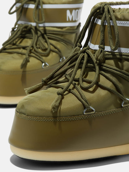 ICON LOW KHAKI NYLON BOOTS