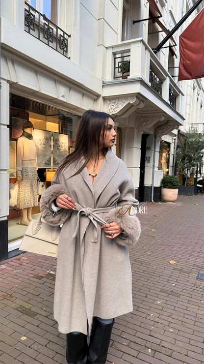 Élise Manteau Blanc