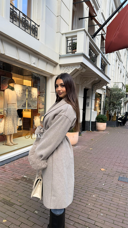 Élise Manteau Blanc