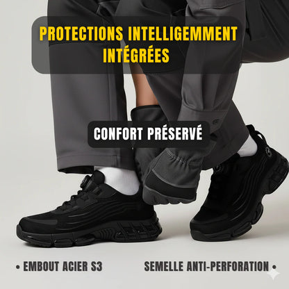 TECKRS™ MAX ONE S3 : Sécurité & Confort 12h Non-Stop